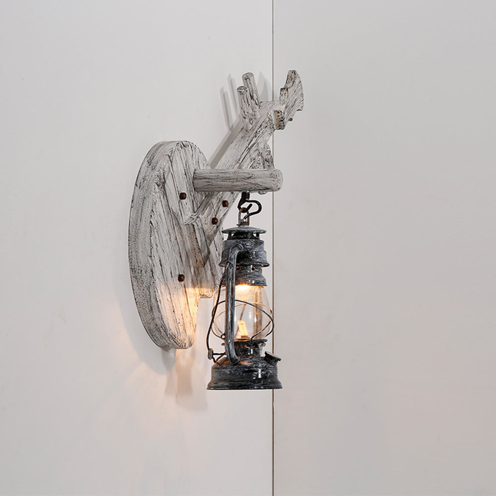 Epoch Applique Murale en Forme de Luth, Métal et Bois - Neutralighting