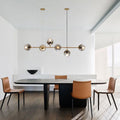 Valentina Moderne LED Suspension Globe Métal Verre Salon Cuisine - Neutralighting