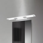 Arisha Applique Murale à Miroir Rectangulaire Design LED Moderne Métal Acrylique Blanc Salle de Bain - Neutralighting