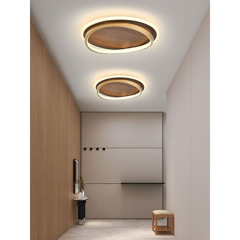 Arisha Moderne Rund Dimmable Plafonnier Or Métal Acrylique Chambre à coucher - Neutralighting