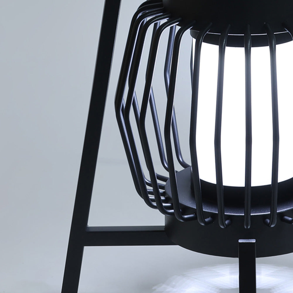 Ray Lampadaire Lanterne Moderne, Métal, Noir, Allée - Neutralighting