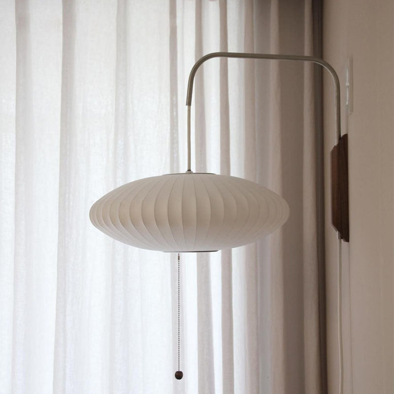 Ritta Moderne Rond Métal Bois Intérieur Applique Murale Salon - Neutralighting