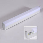 Arisha Applique Murale à Miroir Moderne Design LED Rectangulaire Métal Acrylique Blanc Salle de Bain - Neutralighting