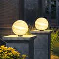 Aria Lampe de Poteau Solaire en forme de Lune, D 25/30/40CM - Neutralighting