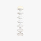 Salagado Lampadaire Gourde Moderne, Métal, Noir/Blanc, Salon - Neutralighting
