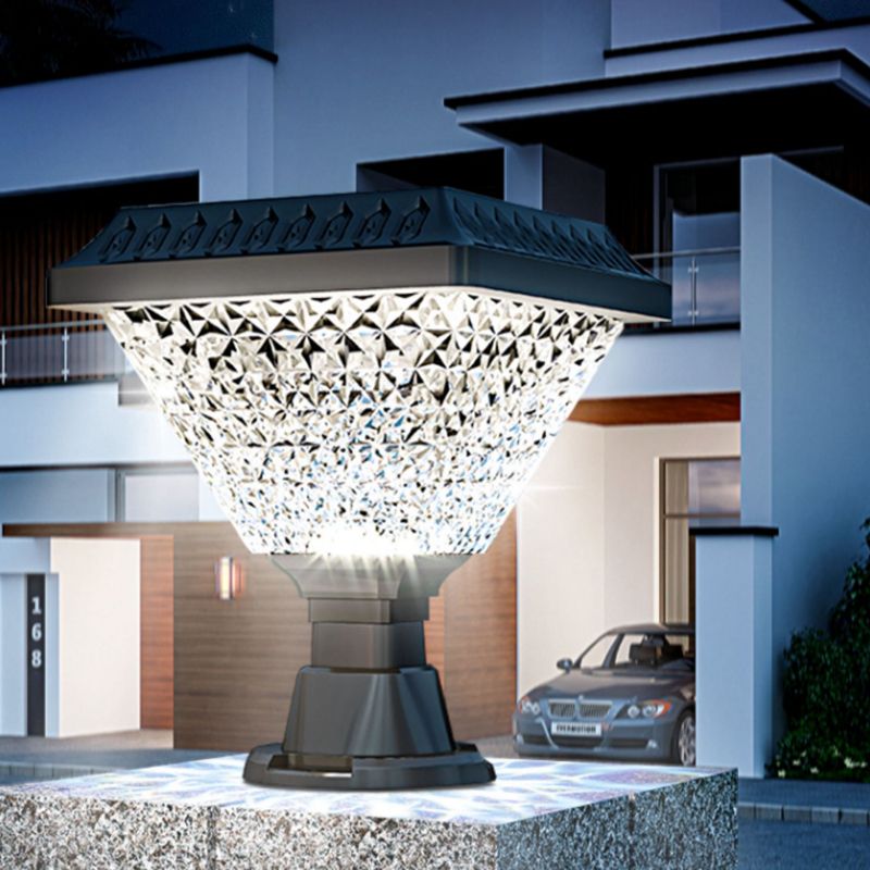 Ray Lampe de Poteau Solaire Géométrique - Neutralighting