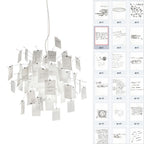 Ortheen Lustre Métal Papier Créativité Individuelle - Neutralighting
