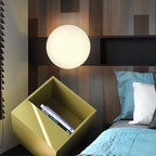 Valentina Moderne Bulle Sphère Plafonnier Verre Chambre à Coucher - Neutralighting