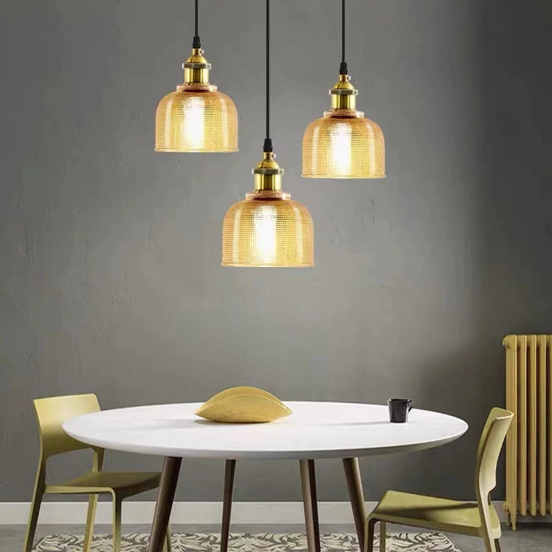 Ilira Vintage Luminaires Suspension. Bleu/Rouge/Transparent/Ambre - Neutralighting