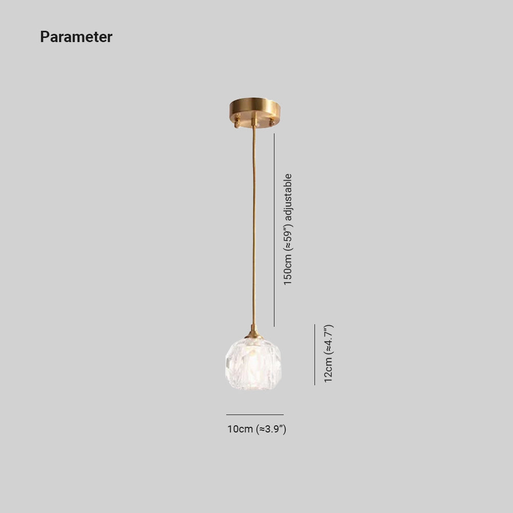 Kristy Lustre Suspension LED Contemporain Métal Chambre à Coucher - Neutralighting