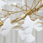 Olivia Lustre Moderne et Luxueuse, Métal/céramique, Or, Salon/Chambre à Coucher - Neutralighting