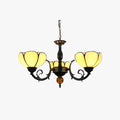 Tiffany Vintage LED Lustre Métal/Verre Salon/Chambre À Coucher - Neutralighting