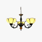 Tiffany Vintage LED Lustre Métal/Verre Salon/Chambre À Coucher - Neutralighting
