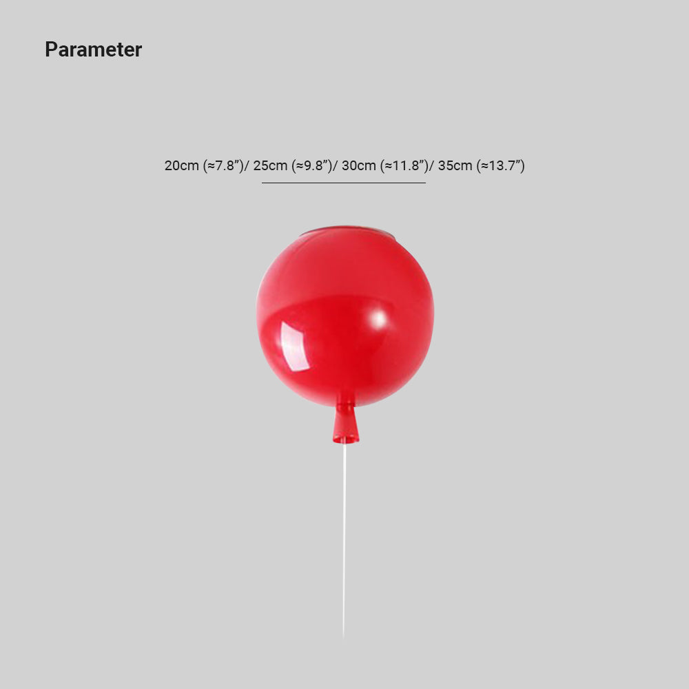 Aria Plafonnier Ballon Moderne, Acrylique, Chambre - Neutralighting