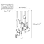 Ulfuvye Suspension Céramique Porcelaine - Neutralighting