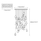 Ulfuvye Suspension Céramique Porcelaine - Neutralighting