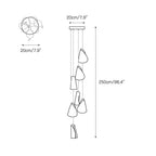 Ulfuvye Suspension Céramique Porcelaine - Neutralighting