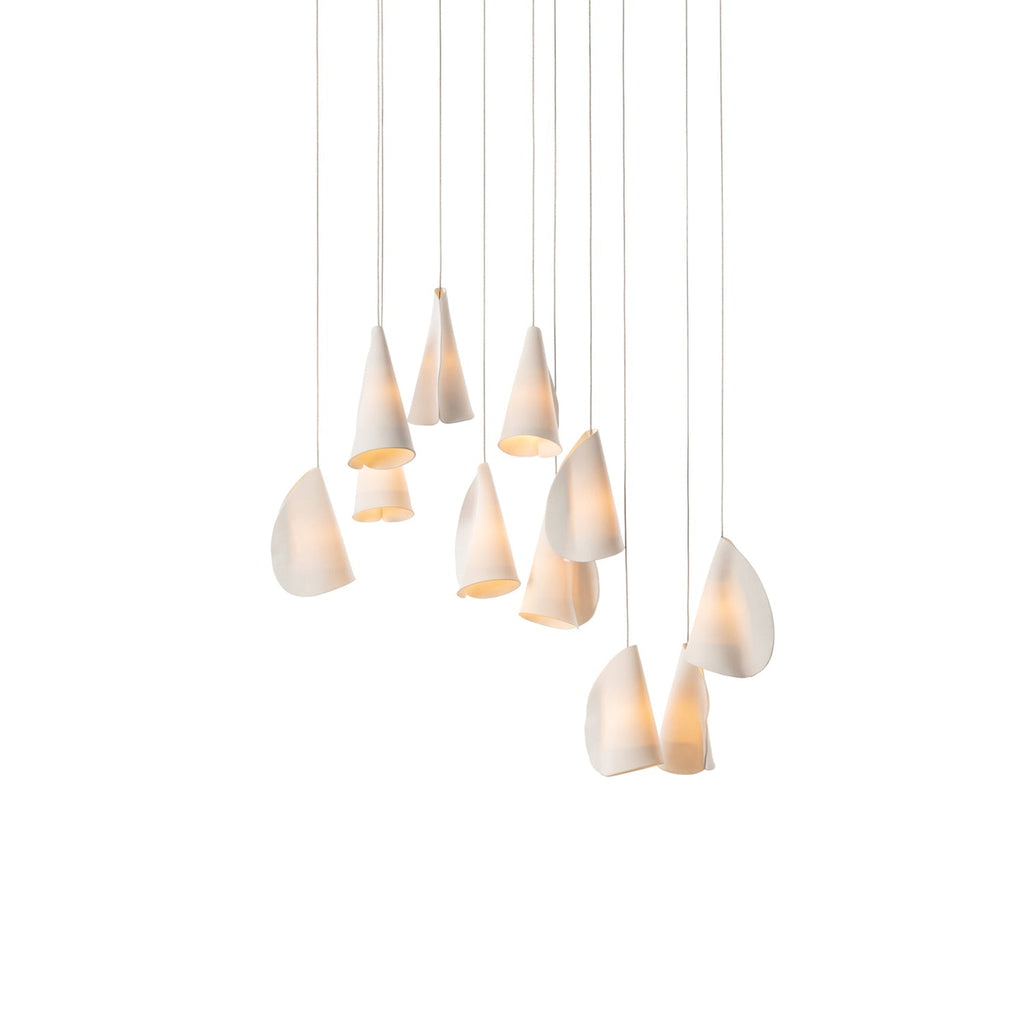 Olshaion Lampe Suspendue Géométrique en Céramique - Neutralighting