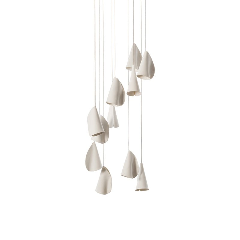 Olshaion Lampe Suspendue Géométrique en Céramique - Neutralighting