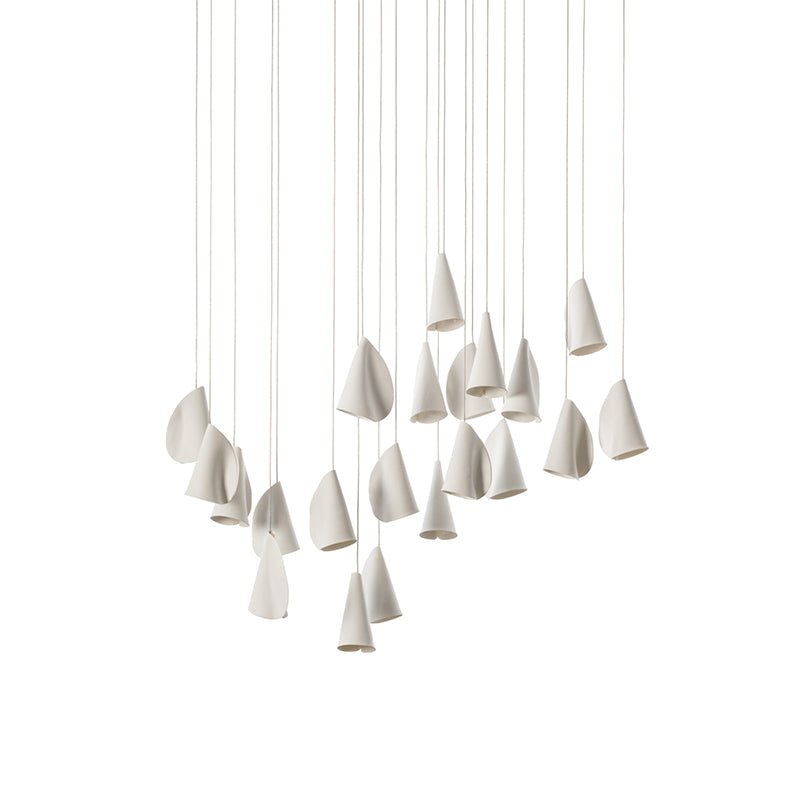 Olshaion Lampe Suspendue Géométrique en Céramique - Neutralighting