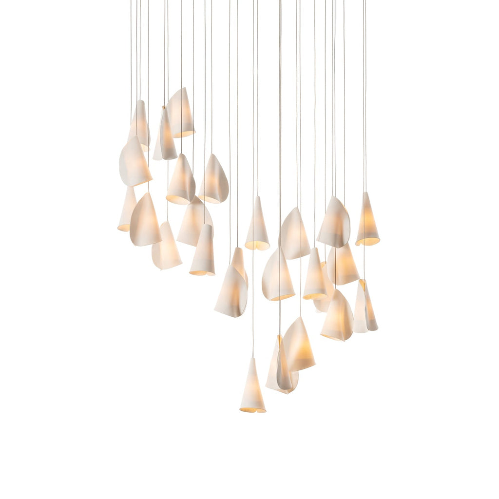 Olshaion Lampe Suspendue Géométrique en Céramique - Neutralighting