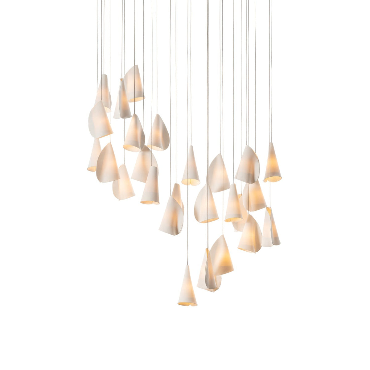 Olshaion Lampe Suspendue Géométrique en Céramique - Neutralighting