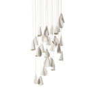 Ulfuvye Suspension Céramique Porcelaine - Neutralighting