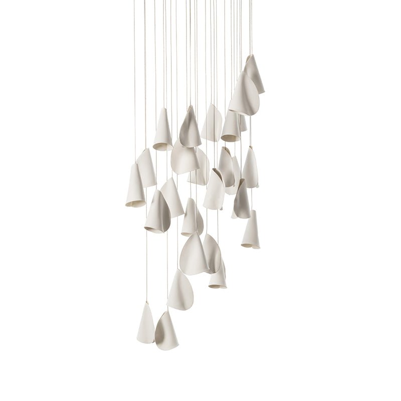 Olshaion Lampe Suspendue Géométrique en Céramique - Neutralighting