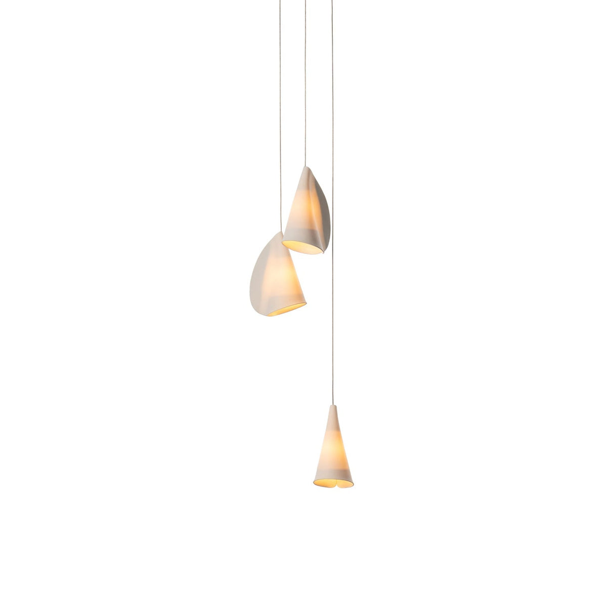Olshaion Lampe Suspendue Géométrique en Céramique - Neutralighting