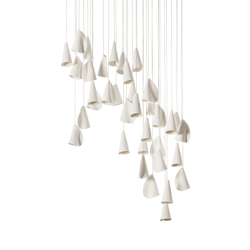Ulfuvye Suspension Céramique Porcelaine - Neutralighting