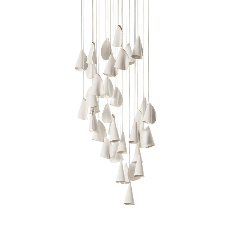 Olshaion Lampe Suspendue Géométrique en Céramique - Neutralighting