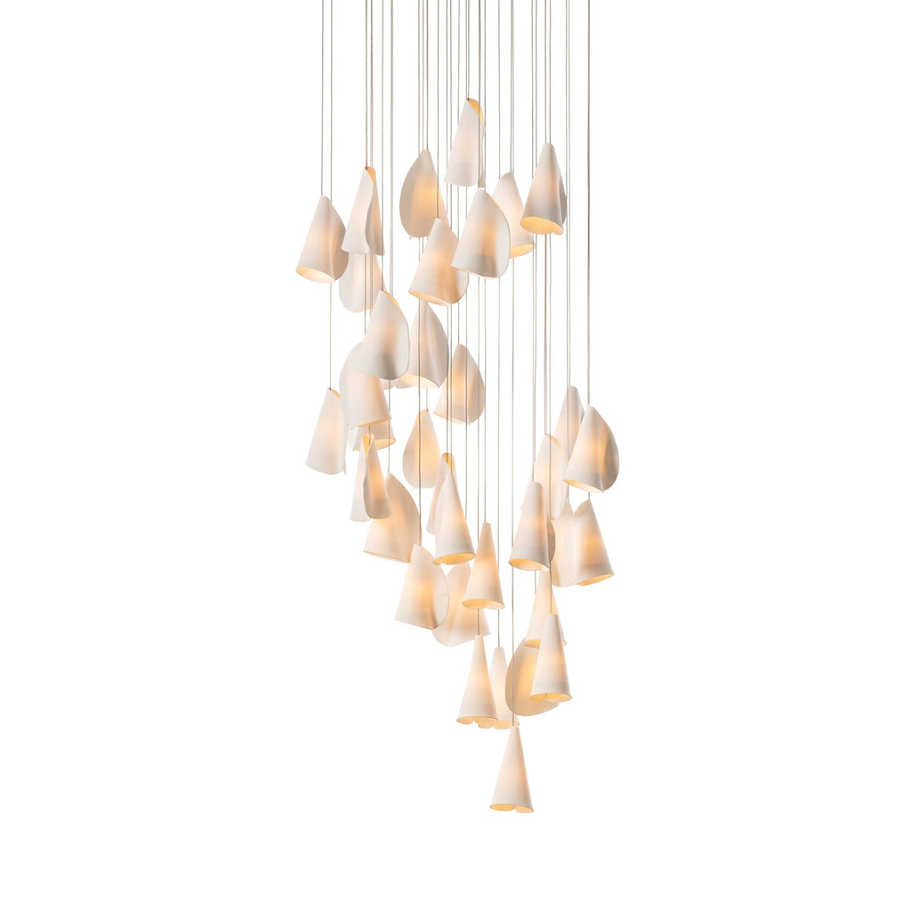 Olshaion Lampe Suspendue Géométrique en Céramique - Neutralighting