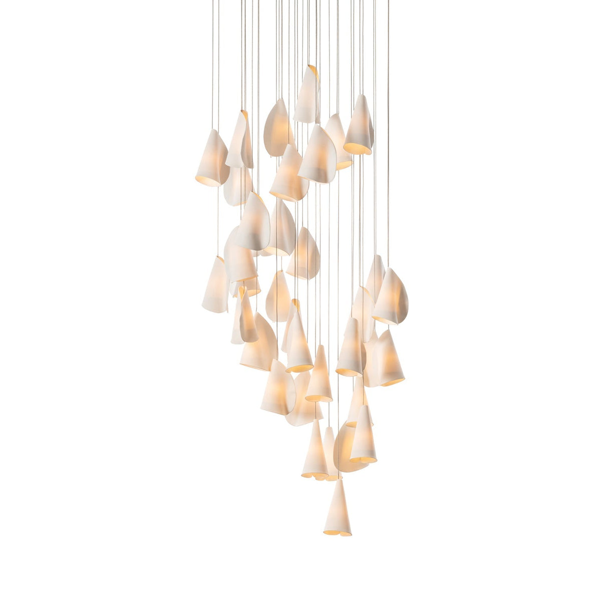 Olshaion Lampe Suspendue Géométrique en Céramique - Neutralighting