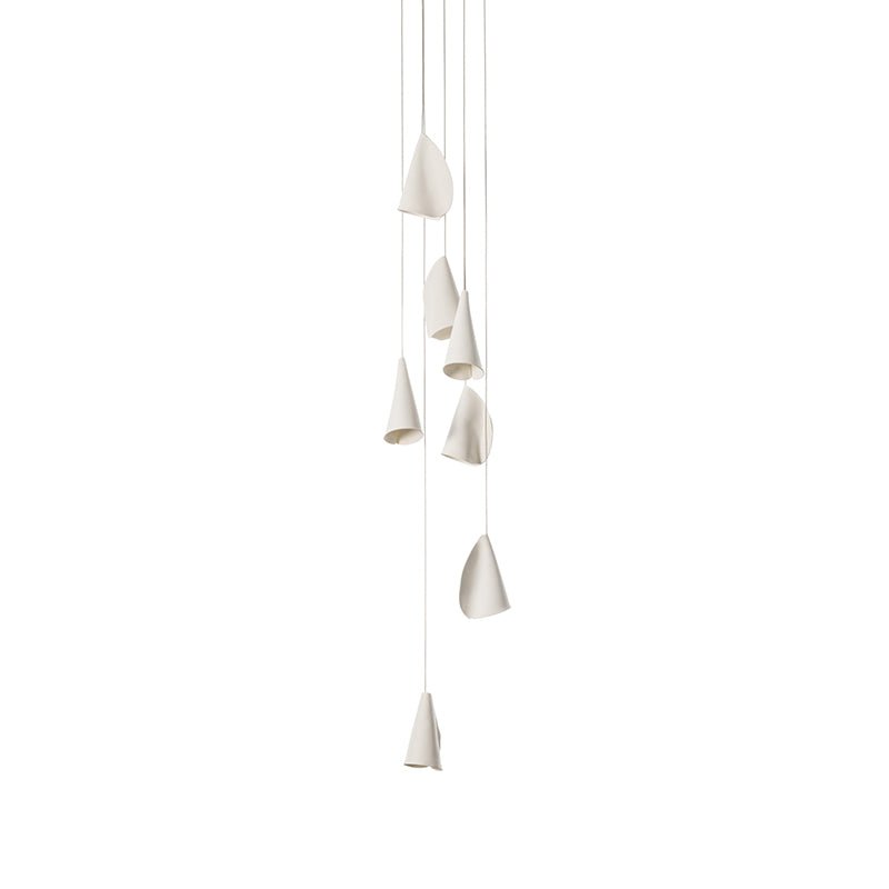 Olshaion Lampe Suspendue Géométrique en Céramique - Neutralighting