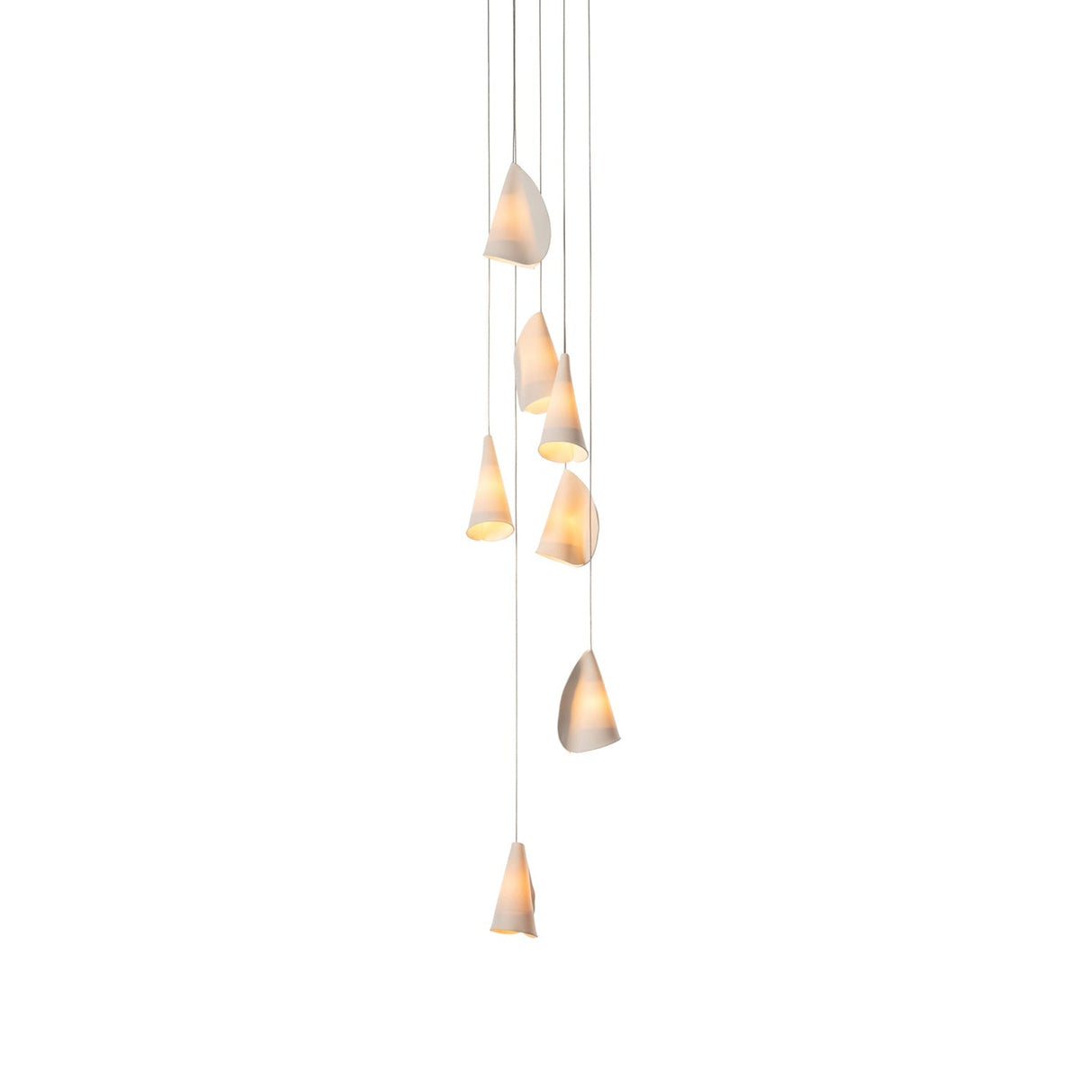 Olshaion Lampe Suspendue Géométrique en Céramique - Neutralighting