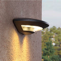 Ray Applique Murale Coquille Moderne Minimaliste, Métal, Noir, Jardin - Neutralighting