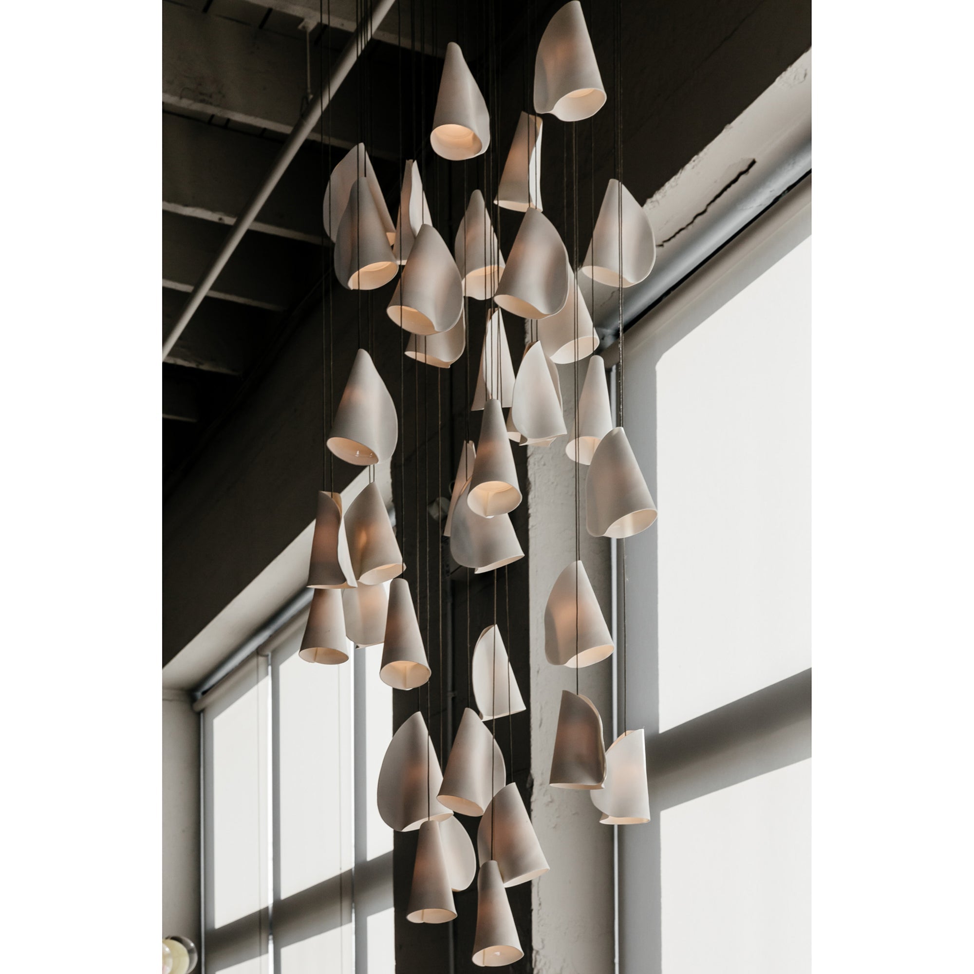 Ulfuvye Suspension Céramique Porcelaine - Neutralighting