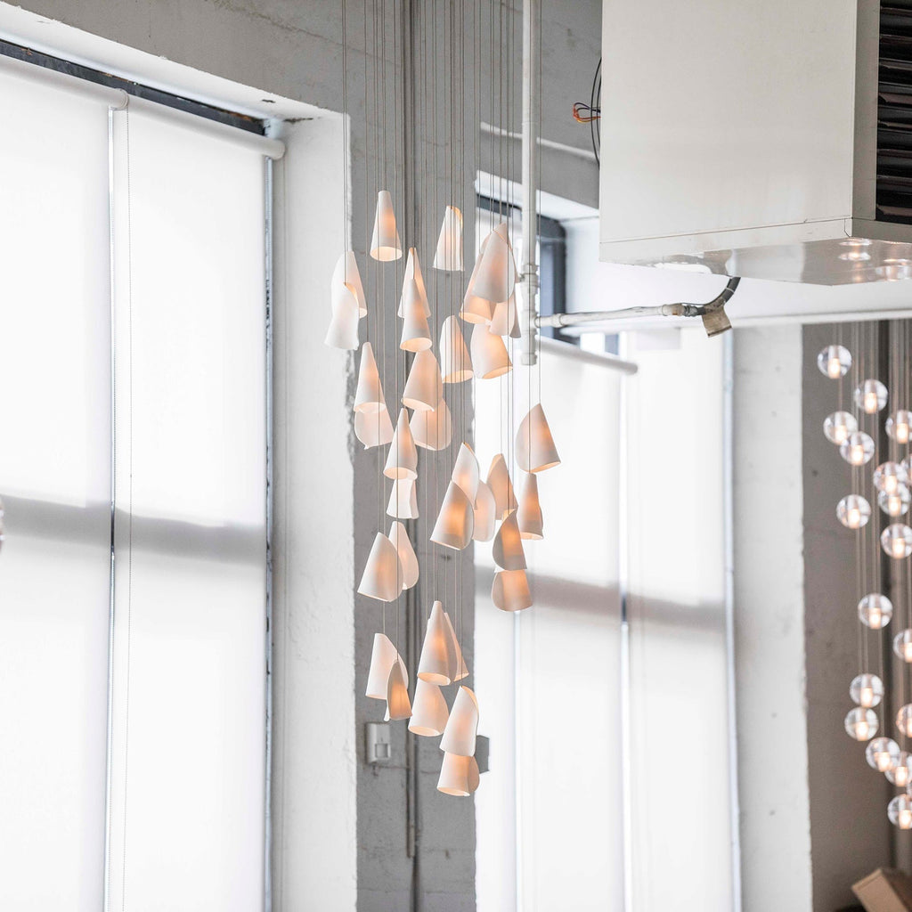 Ulfuvye Suspension Céramique Porcelaine - Neutralighting