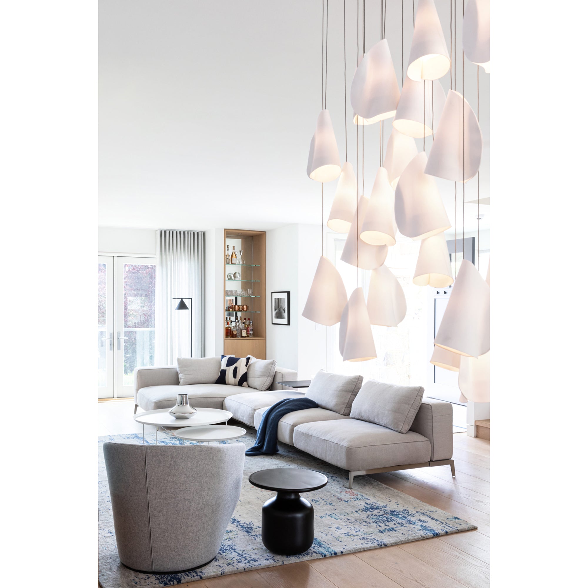 Ulfuvye Suspension Céramique Porcelaine - Neutralighting