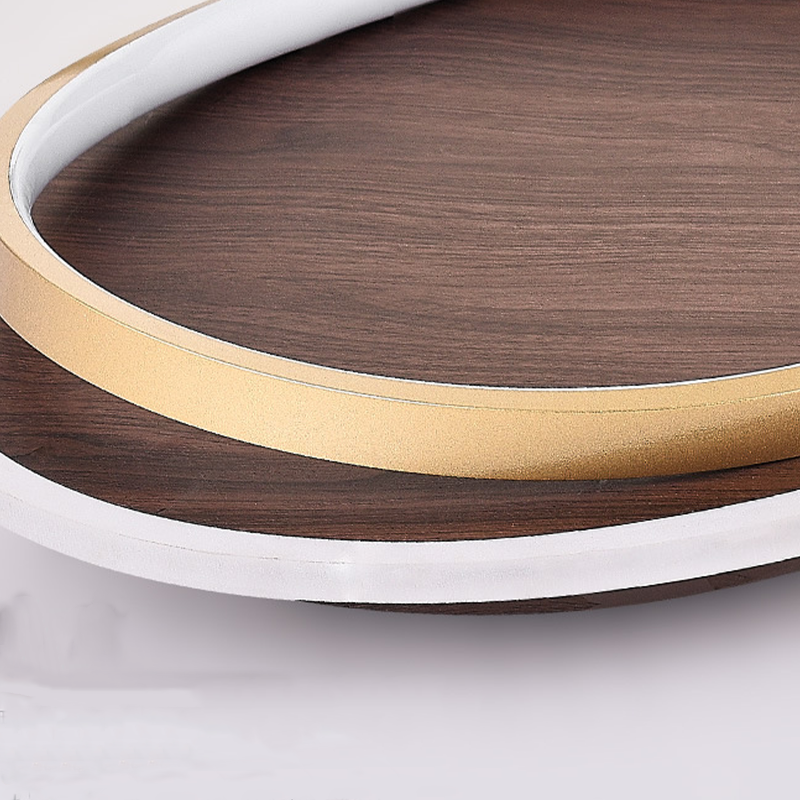 Arisha Moderne Rund Dimmable Plafonnier Or Métal Acrylique Chambre à coucher - Neutralighting