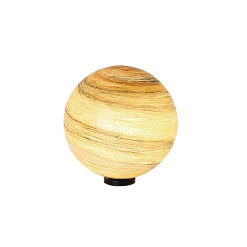 Aria Lampe de Poteau Solaire en forme de Lune, D 25/30/40CM - Neutralighting
