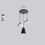 Miran Luminaires Suspension Nordique Blanc/Orange/Noir/Gris. Salon - Neutralighting