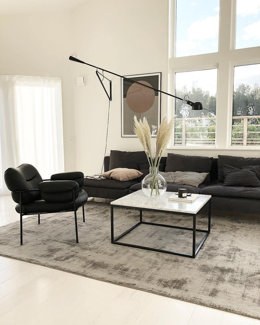 Aella Moderne Minimaliste Long Bras Applique Murale - Neutralighting