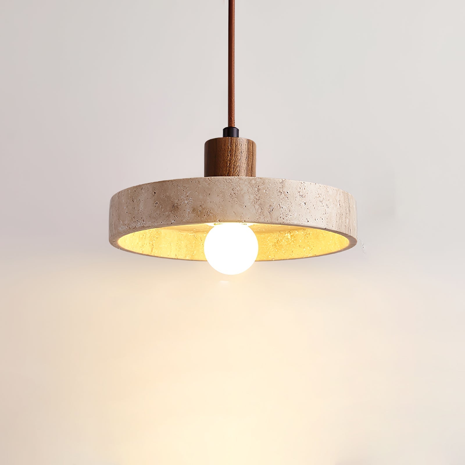 Evvynor Travertin Pendentif Lumière - Neutralighting