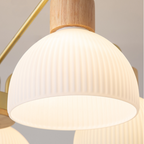 Arisha Rustique Lustre Métal/Bois/Verre Chambre à coucher/Salon - Neutralighting