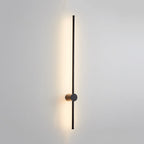 Eonix Applique Murale d'Extérieur Minimaliste Linéaire LED. Métal. Noir. Jardin - Neutralighting