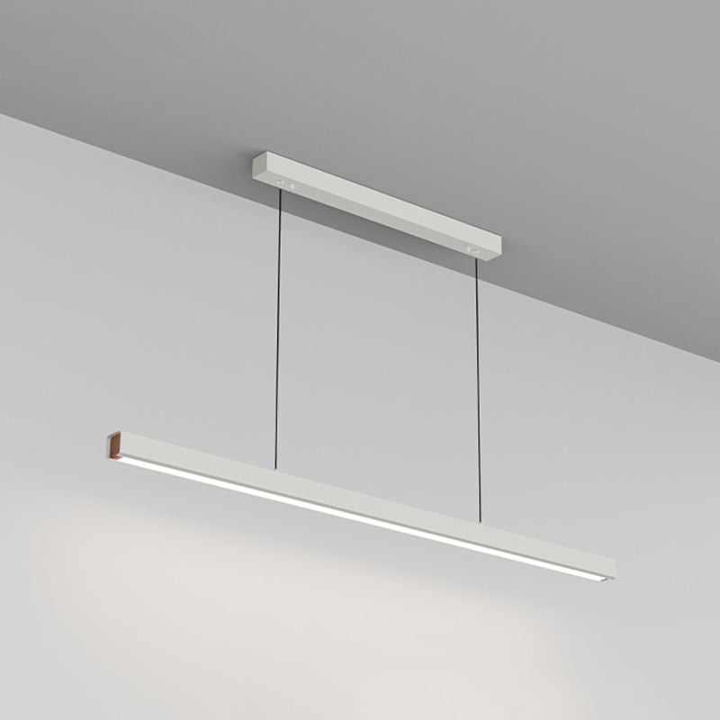 Ray Suspension Linéaire Moderne, Métal, Noir/Blanc, Salon - Neutralighting