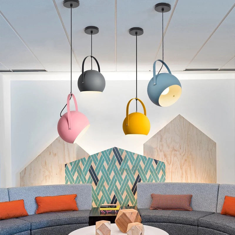 Valentina Suspension 5 Couleurs LED Décor Nordique Métal Salle à Manger - Neutralighting