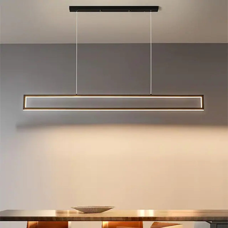 Ray Lampe suspendue moderne à revêtement LED minimaliste pour salle à manger - Neutralighting