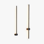 Eonix Applique Murale d'Extérieur Minimaliste Linéaire LED. Métal. Noir. Jardin - Neutralighting